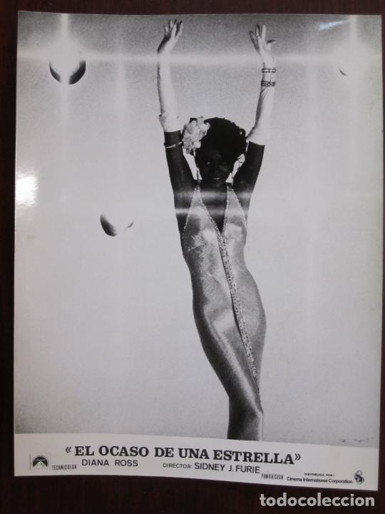 Cine: Diana Ross - Foto original b/n - El ocaso de una estrella
