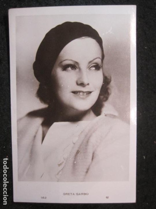 Cine: GRETA GARBO-FOTOGRAFICA-POSTAL ANTIGUA-VER FOTOS-(89.597)