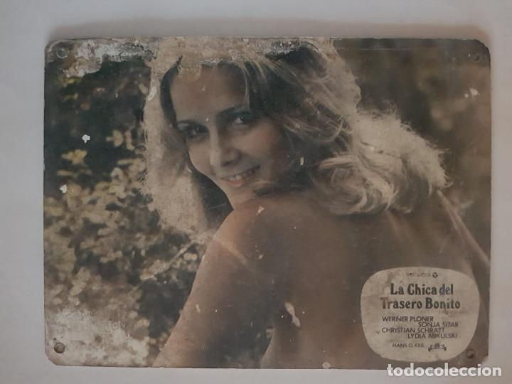Cin&eacute;ma: LA CHICA DEL TRASERO BONITO, WERNER PLONES, SONJA SITAR FOTOCROMO DE CARTON