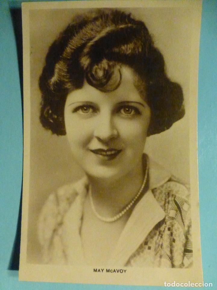 Cin&eacute;ma: Foto Postal Actriz May McAvoy - Cine mudo A&ntilde;os 20&acute;s 30&acute;s, Picturegoer Serie 88 N&ordm; 144a - 144-a