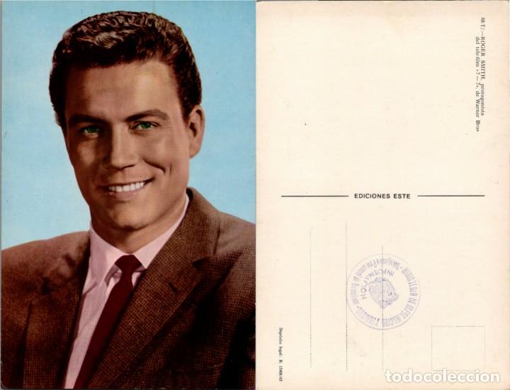 Cinema: Roger Smith - T.V. 7-7 - Warne Bros - Ed. Este n&ordm; 88-T - 15x10cm -Sello Ministerio de Informaci&oacute;n y