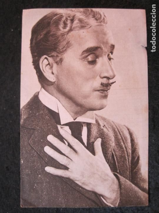 Cine: CHARLES CHAPLIN-POSTAL ANTIGUA DE CINE-VER FOTOS-(89.931)