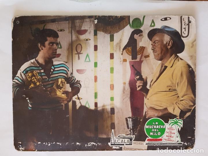 Cine: La muchacha del Nilo. Nuria Torray, Rory Calhoun . FOTOCROMO CARTON