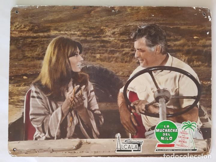 Cine: La muchacha del Nilo. Nuria Torray, Rory Calhoun . FOTOCROMO CARTON