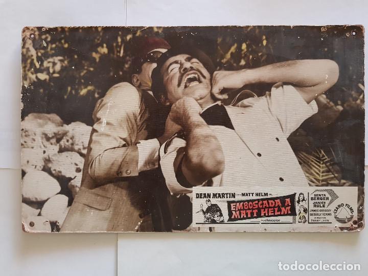 Cine: Emboscada a Matt Helm. DEAN MARTIN, MATT HELM,S.BERGER . FOTOCROMO CARTON