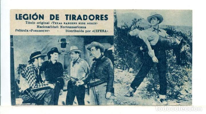 Cine: LEGION DE TIRADORES, con Broderick Crawford.. FICHA N&ordm;198.