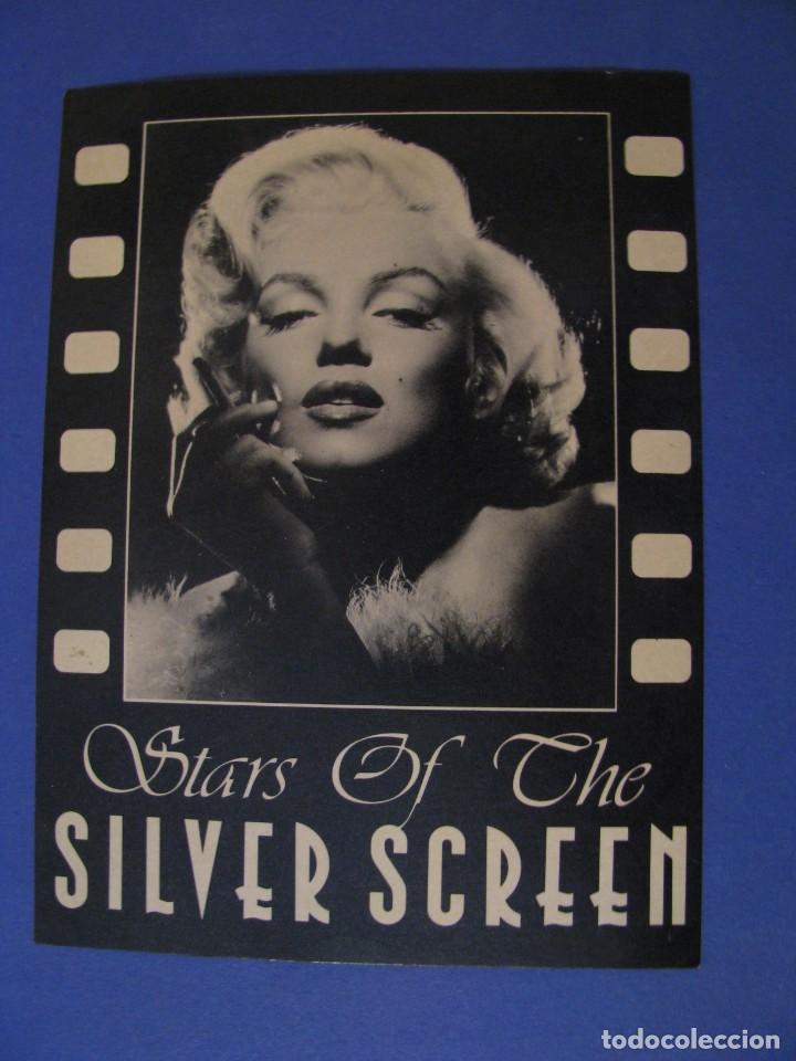 Cine: POSTAL STARS OF THE SILVER SCREEN. MARILYN MONROE. ED. ATHENA INTERNATIONAL. 9607.