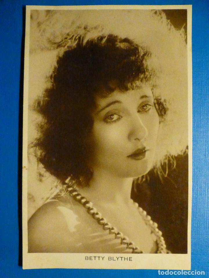 Cinema: Foto Postal - Actriz Betty Blythe - Cine Mudo 1920&acute;s - Sin editor