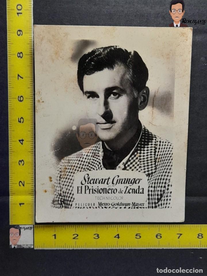 Kino: STEWART GRANGER / PUBLICIDAD ROLLFILMS DE CALIDAD / INFONAL / FOTO TIPO CROMO / METRO GOLDWYN MAYER