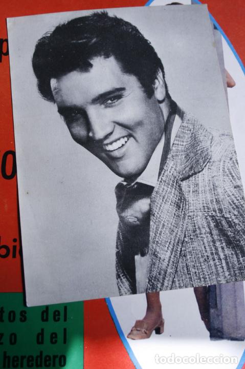 Cine: FOTO FICHA ORIGINAL ELVIS PRESLEY REVISTA ROMANTICA