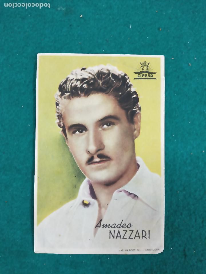 Cinema: AMADEO NAZZARI CIFESA. PROGRAMA DE CINE SIN PUBLICIDAD.