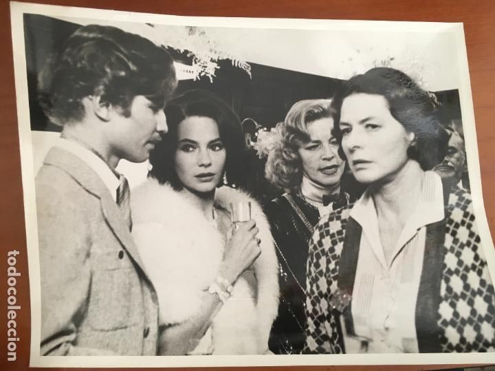 Cine: asesinato en el orient express agatha christie jacqueline bisset ingrid bergman foto original