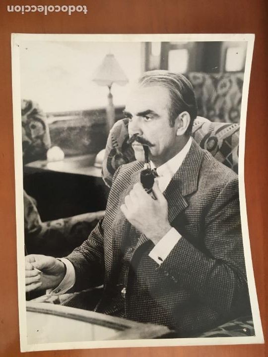 Cine: asesinato en el orient express agatha christie sean connery foto original