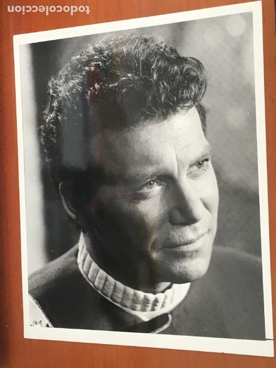 Cine: star trek william shatner capitan kirk foto original antigua