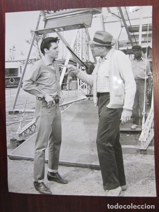 Cine: El trotamundos Rostabout - foto original b/n - Elvis Presley
