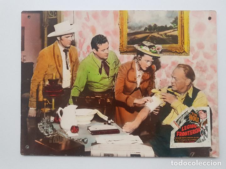 Cine: LEGION FRONTERIZA. TIM HOLT RICHARD MARTIN D.MALONE. WESTERN. FOTOCROMO DE CARTON