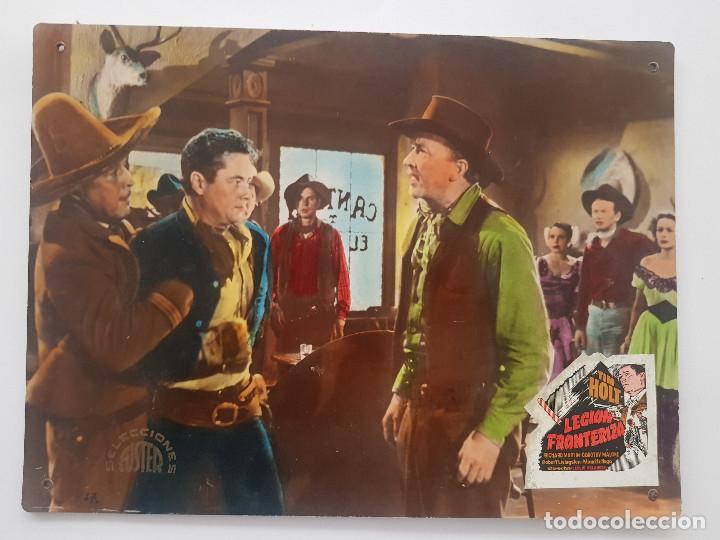 Cine: LEGION FRONTERIZA. TIM HOLT RICHARD MARTIN D.MALONE. WESTERN. FOTOCROMO DE CARTON