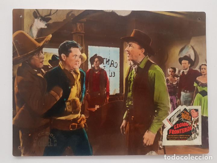Cine: LEGION FRONTERIZA. TIM HOLT RICHARD MARTIN D.MALONE. WESTERN. FOTOCROMO DE CARTON