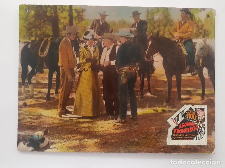Cine: LEGION FRONTERIZA. TIM HOLT RICHARD MARTIN D.MALONE. WESTERN. FOTOCROMO DE CARTON