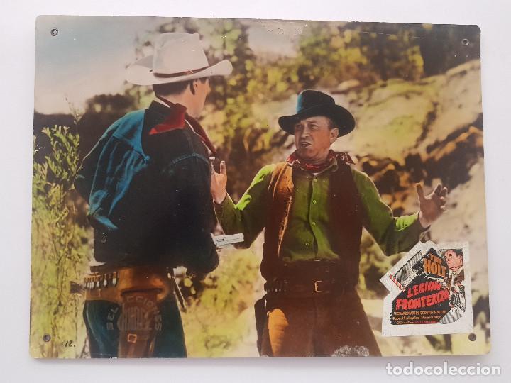 Cine: LEGION FRONTERIZA. TIM HOLT RICHARD MARTIN D.MALONE. WESTERN. FOTOCROMO DE CARTON