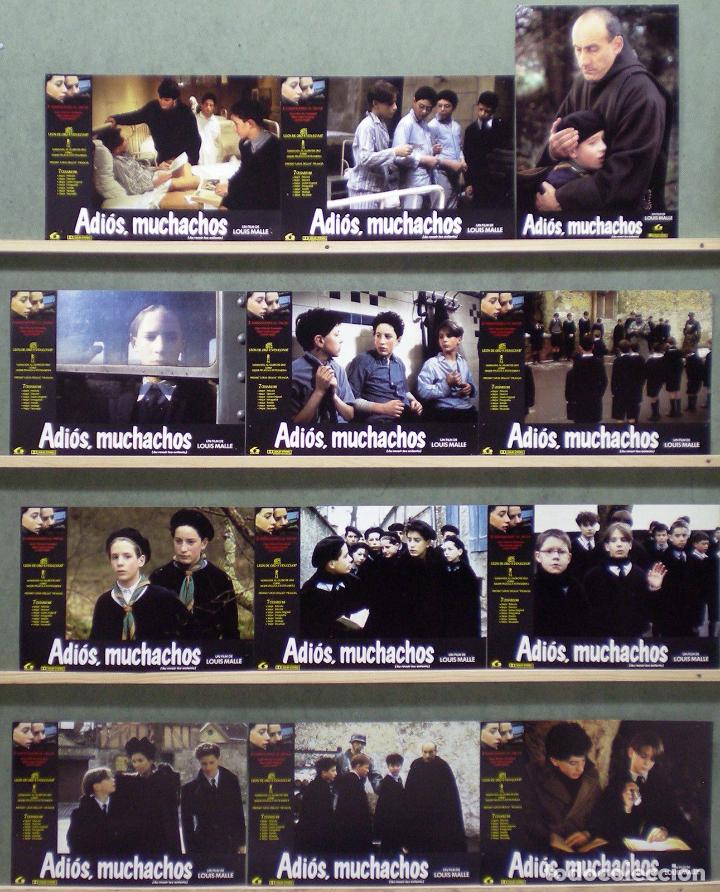 Cine: ABN16 ADIOS MUCHACHOS LOUIS MALLE COMPLETO 12 FOTOCROMOS ORIGINAL ESTRENO