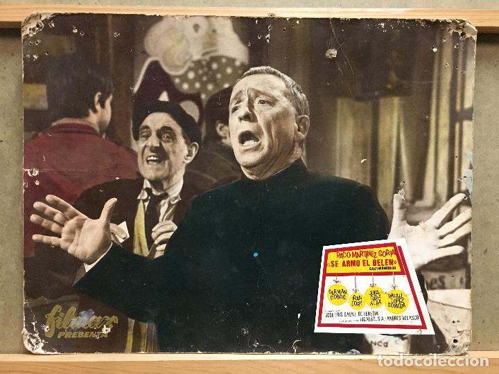Cine: ABM87 SE ARMO EL BELEN PACO MARTINEZ SORIA FOTOCROMO CARTON ORIGINAL ESTRENO