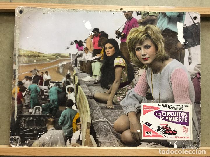 Cine: ABM95 LE MANS EL CIRCUITO DE LA MUERTE EDWIGE FENECH AUTOMOVILISMO FOTOCROMO CARTON ORIGINAL ESTRENO