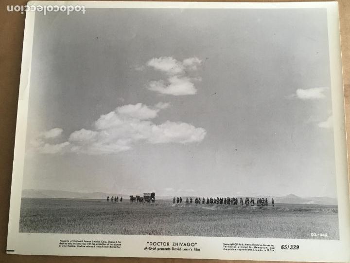 Cine: doctor zhivago david lean foto original estreno
