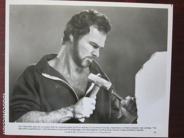 Cine: Burt Reynolds - Foto original b/n - The man who loved Women - Blake Edwards film