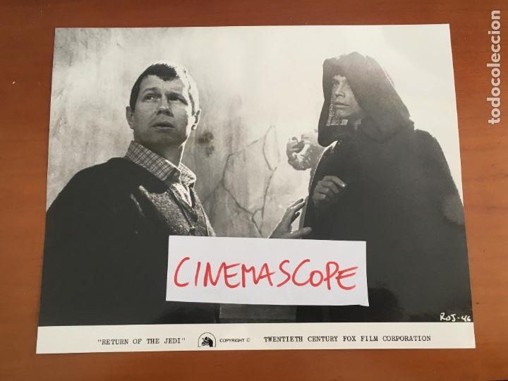 Cine: star wars el retorno del jedi foto original estreno americana Mark Hamill