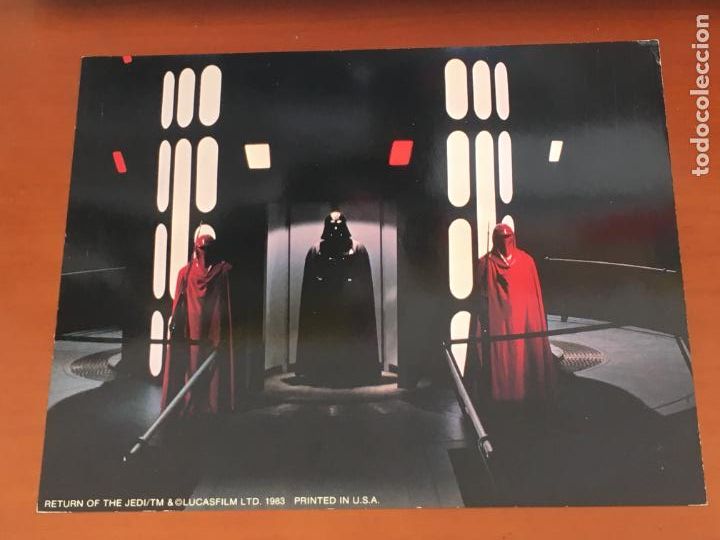 Cine: el retorno del jedi star wars fotocromo original estreno americano
