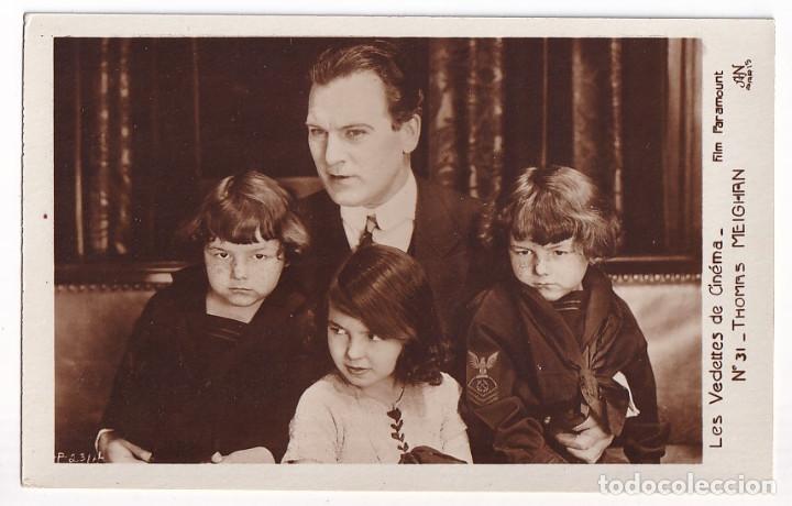 Cine: THOMAS MEIGHAN. LES VEDETTES DE CIN&Eacute;MA. N&ordm; 31. FILM PARAMOUNT. POSTAL FOTOGR&Aacute;FICA