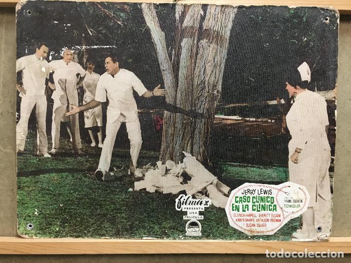 Cine: ABN39 CASO CLINICO EN LA CLINICA JERRY LEWIS FOTOCROMO CARTON ORIGINAL ESTRENO