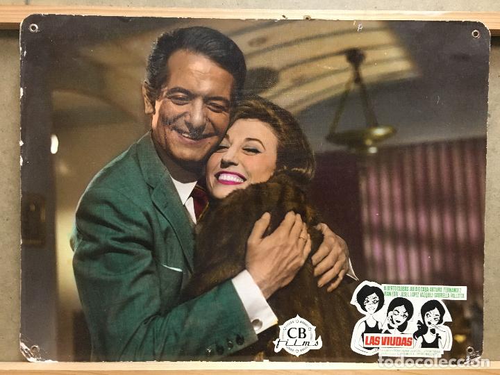 Cinema: ABN69 LAS VIUDAS ALBERTO CLOSAS JULIA GUTIERREZ CABA FOTOCROMO CARTON ORIGINAL ESTRENO