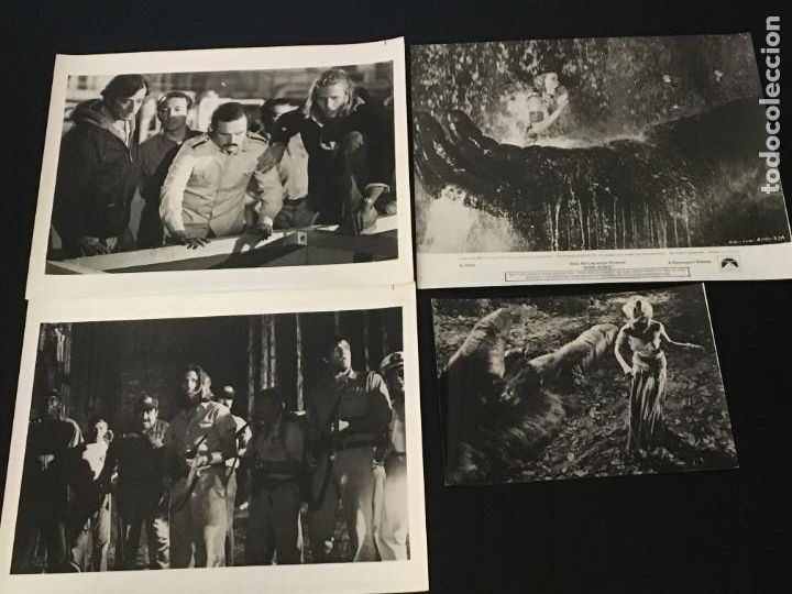 Cine: king kong jessica lange jeff bridges 4 fotos originales antiguas