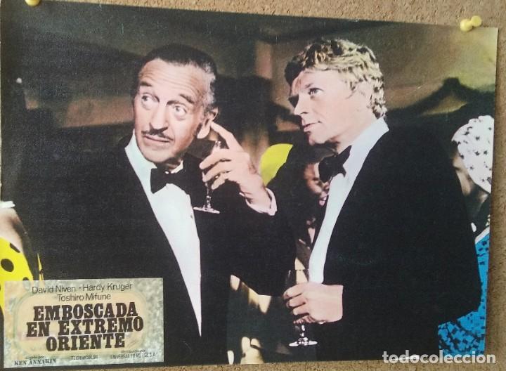 Kino: OTOCROMO EMBOSCADA EN EXTREMO ORIENTE-1975David Niven, Toshir&ocirc; Mifune-PERFECTO ESTADO. F1