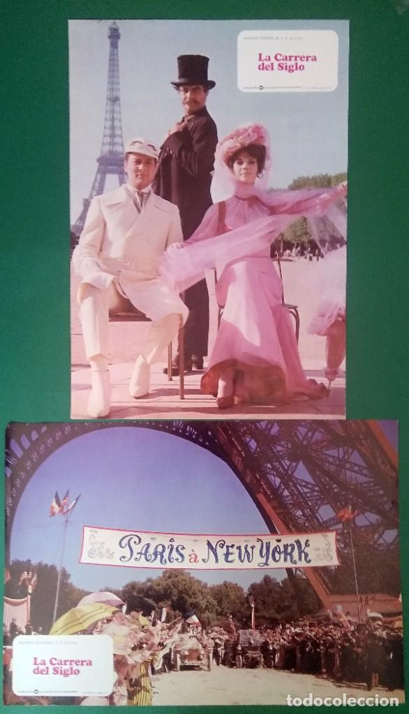 Kino: 2 - FOTOCROMO LA CARRERA DEL SIGLO-1965- Tony Curtis, Jack Lemmon, Natalie Wood-PERFECTO ESTADO. F1