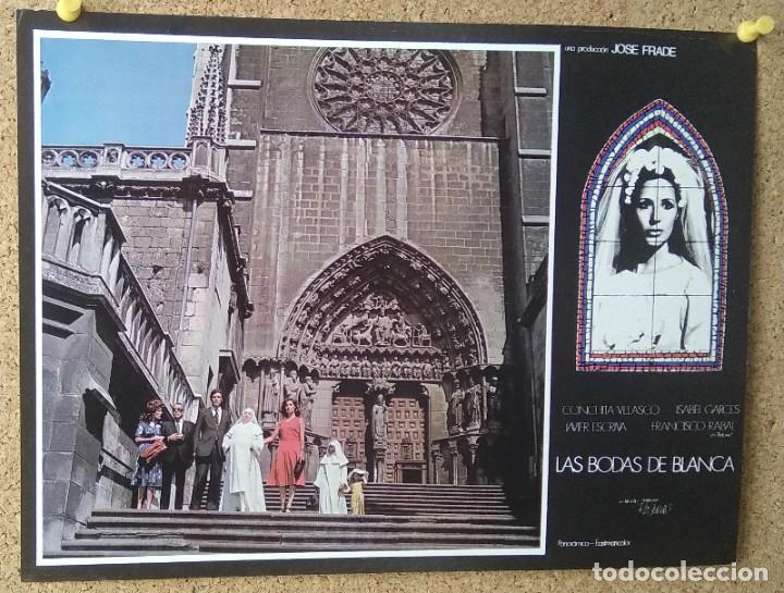 Kino: FOTOCROMO LAS BODAS DE BLANCA . CONCHITA VELASCO . BUENO. F1