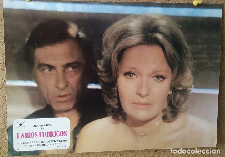 Kino: FOTOCROMO LABIOS LUBRICOS . 1975- Lisa Gastoni, Corrado Pani . F1