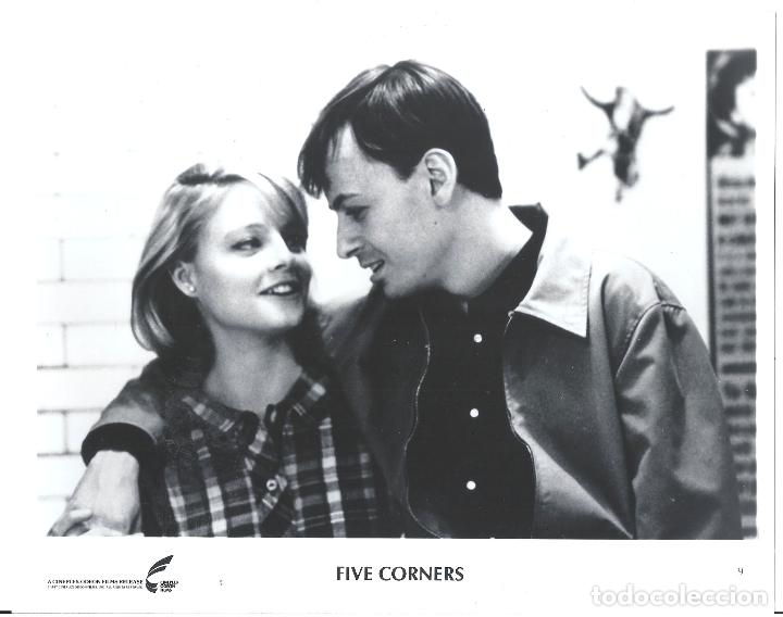 Cine: F32231 JODIE FOSTER TODD GRAFF CINCO ESQUINAS FOTO B/N ORIGINAL AMERICANA