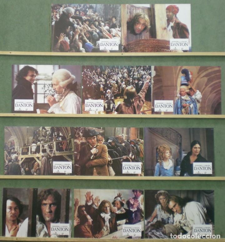 Cine: UO83D DANTON GERARD DEPARDIEU ANDRZEJ WAJDA CINE POLACO SET 11 FOTOCROMOS ORIGINAL ESTRENO
