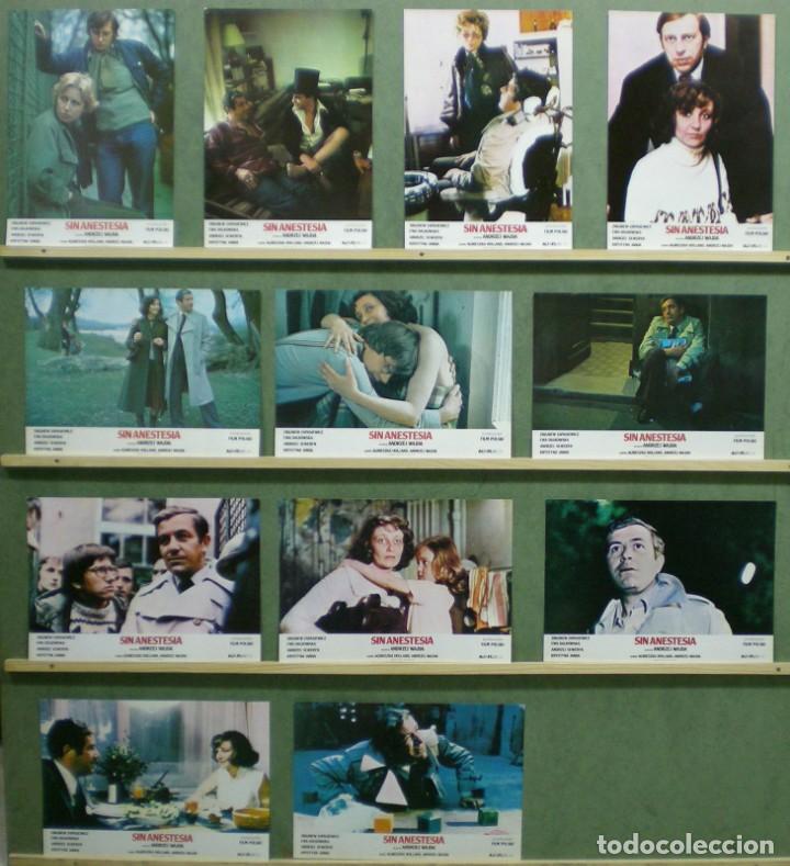 Cinema: TR29D SIN ANESTESIA ANDREZJ WAJDA CINE POLACO SET COMPLETO 12 FOTOCROMOS ORIGINAL ESTRENO