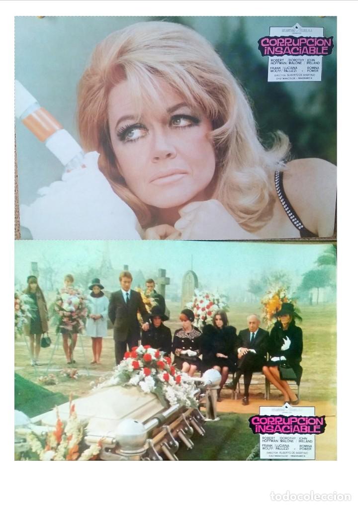 Cinema: FOTOCROMO CINE - CORRUPCION INSACIABLE 1969 - Dorothy Malone, Robert Hoffmann - PERFECTO ESTADO . F2