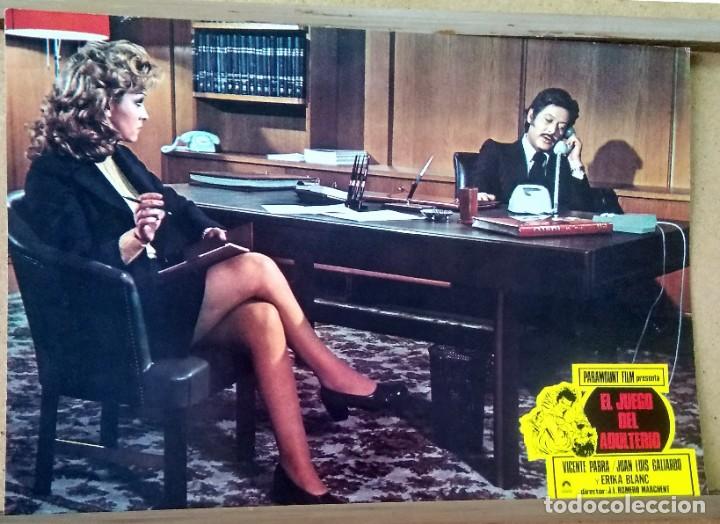 Cinema: FOTOCROMO CINE - EL JUEGO DEL ADULTERIO -1973 - EXCELENTE- F2