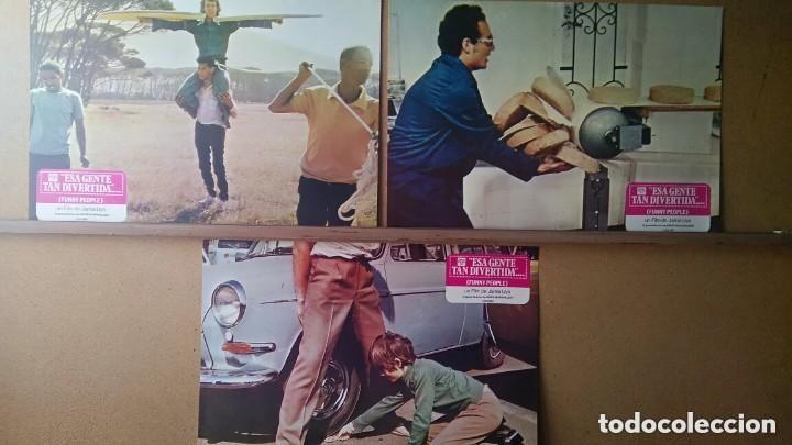 Cinema: FOTOCROMO CINE - ESA GENTE TAN DIVERTIDA- LOTE DE 3 - EXCELENTE - F2