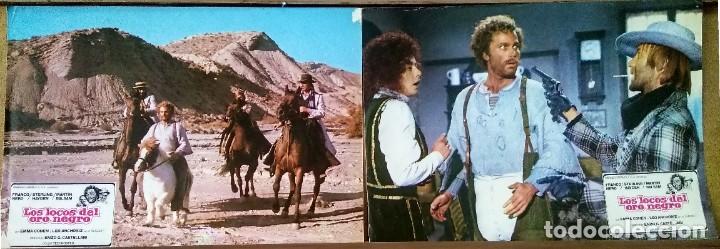 Cinema: FOTOCROMO CINE - LOS LOCOS DEL ORO NEGRO 1975 - FRANCO NERO - LOTE DE 2 - F2