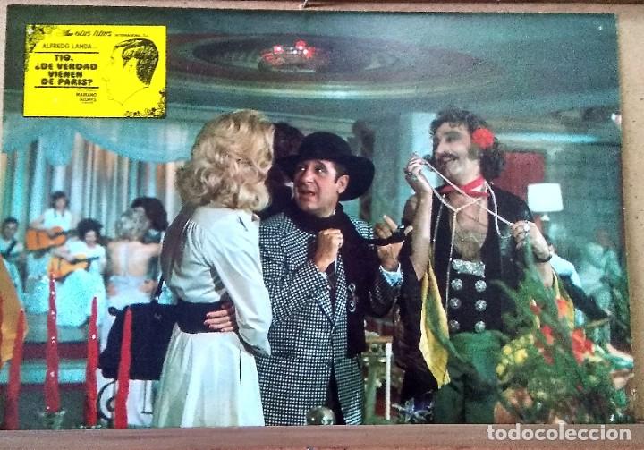 Cinema: FOTOCROMO CINE - TIO DE VERDAD VIENEN DE PARIS -ALFREDO LANDA - F2