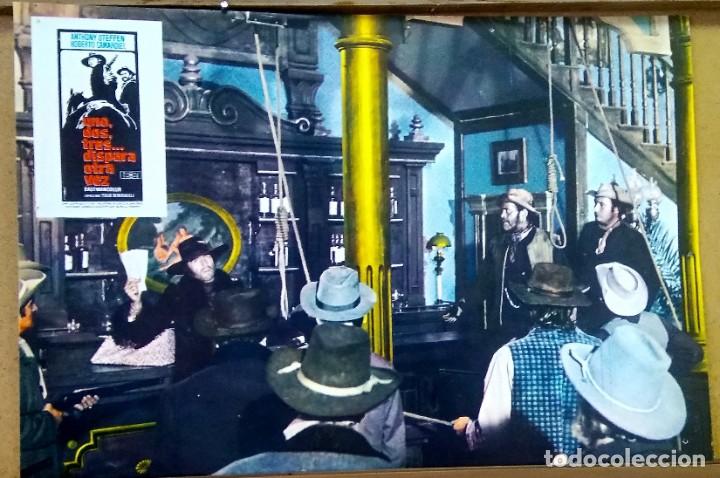 Kino: FOTOCROMO CINE - UN, DOS, TRES, DISPARA OTRA VEZ -1973 - ANTHONY STEFFEN - F2