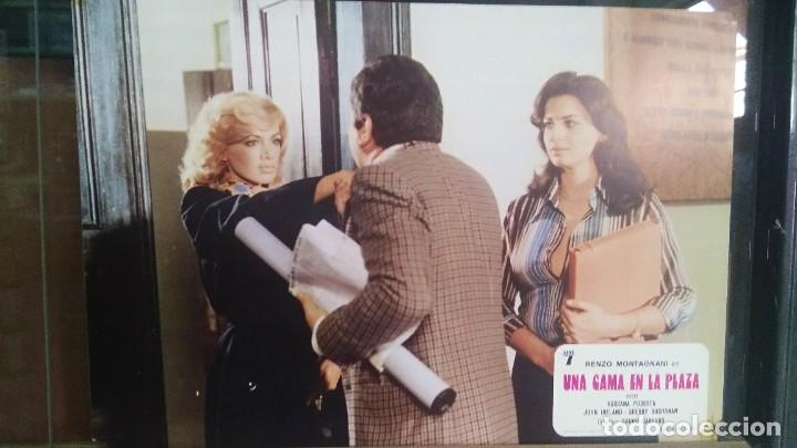 Cinema: FOTOCROMO CINE -UNA CAMA EN LA PLAZA - ROSSANA PODESTA - F2