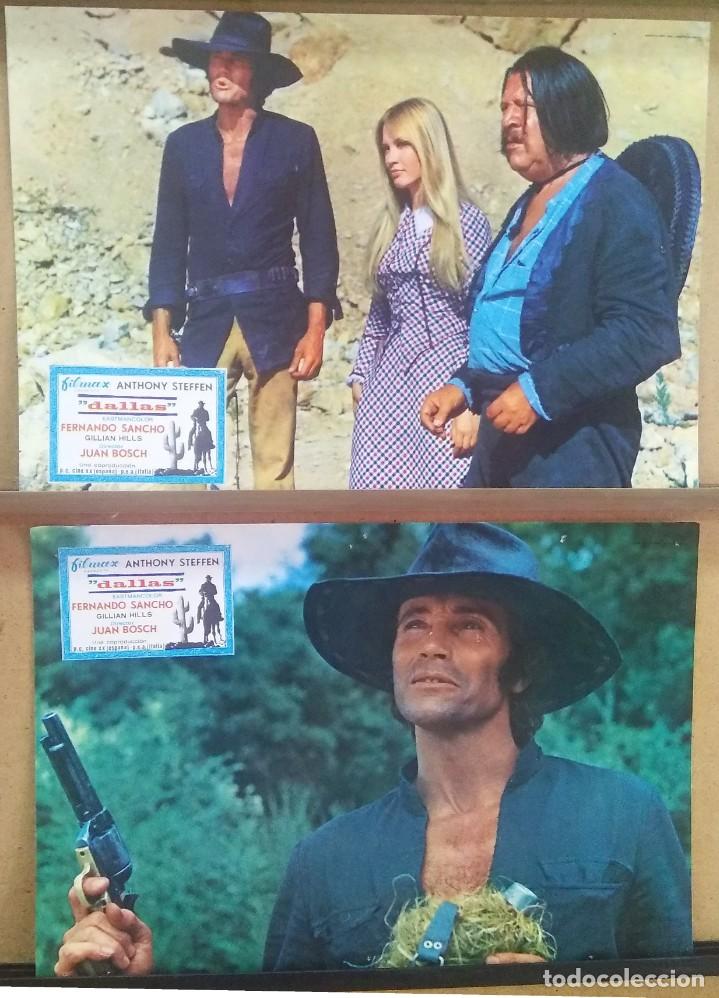 Cinema: 2 FOTOCROMO CINE - DALLAS - ANTHONY STEPPEN - - LOTE DE 2 - F3